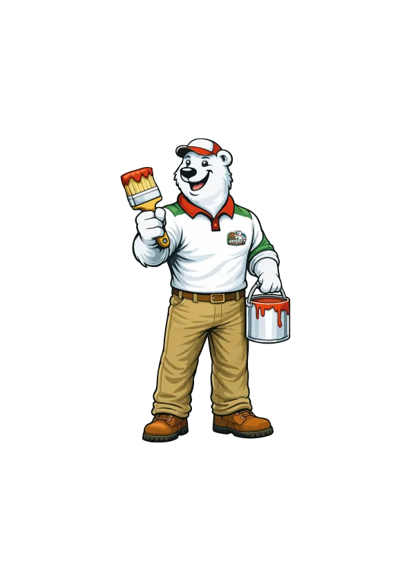 Fresh Coat Painting mascot